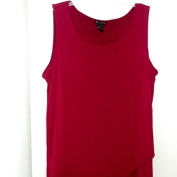 New Directions Burgundy Sleeveless Top | Sixe XL - Picture 6 of 8